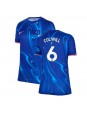 Chelsea Levi Colwill #6 Zenski Domaci Dres 2024-25 Kratak Rukavima